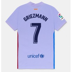 Camisola FC Barcelona Antoine Griezmann 7 Equipamento Segundo 2021-2022 Manga Curta